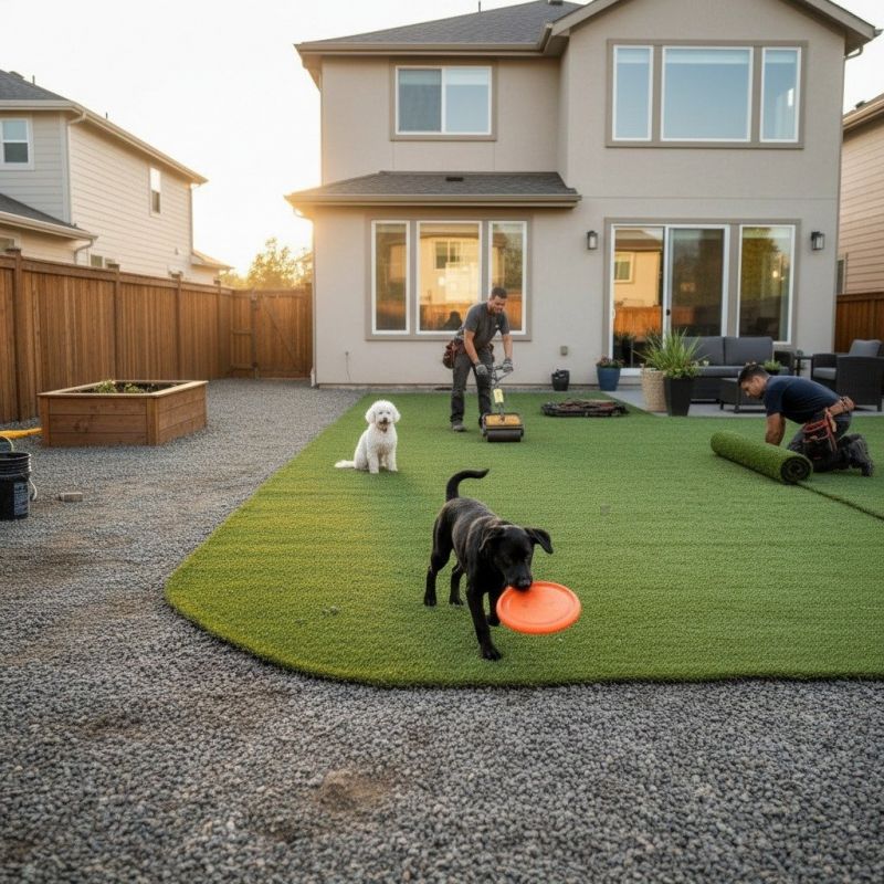 Benefits Of Residential Pet Turf Installation For Dog Owners